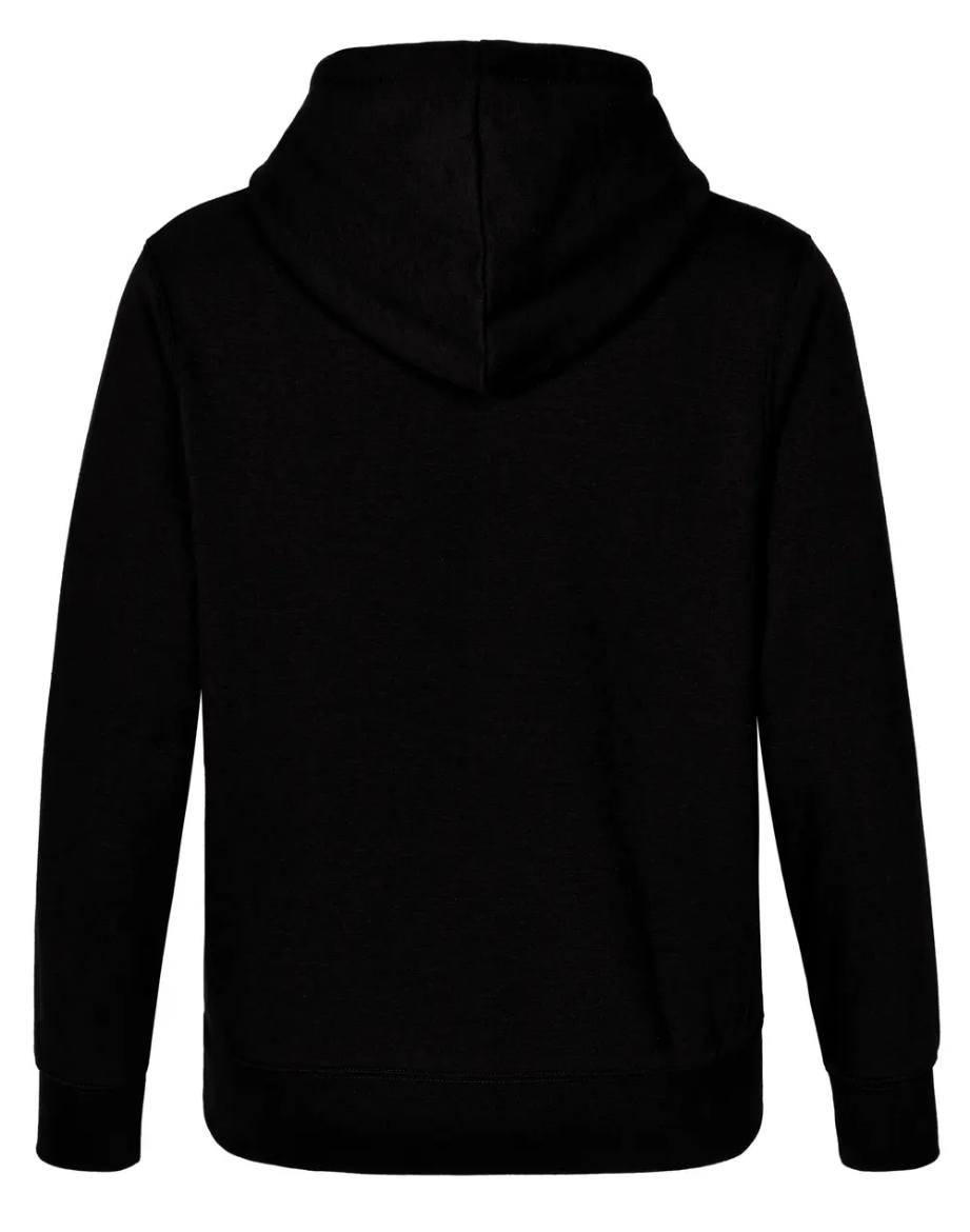 Picture of Winning Spirit, Adult's Close Front  Contrast Fleecy Hoodie- ARMY GREEN Size M
